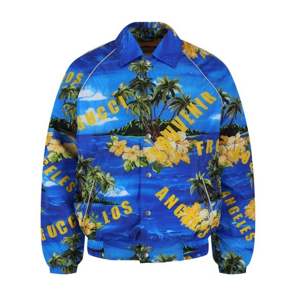 Gucci Printed Nylon Jacket